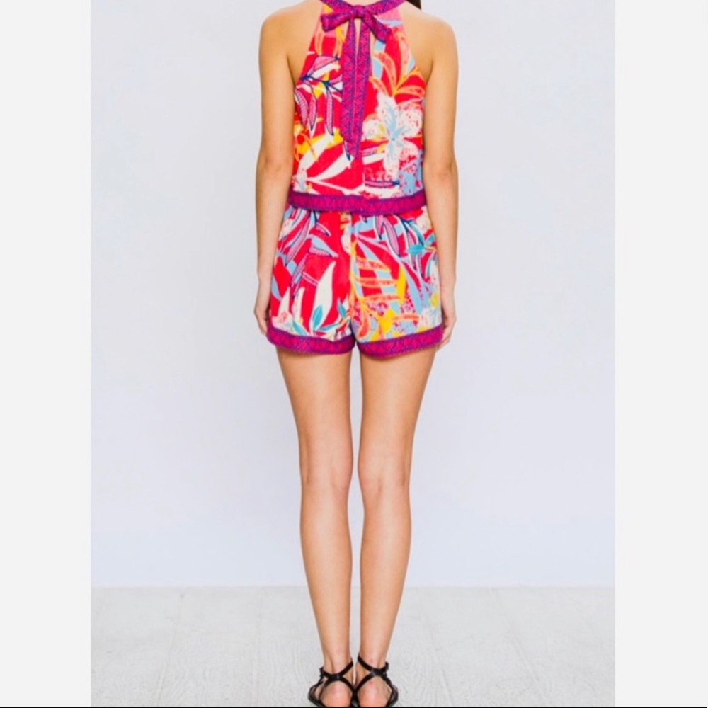 BNWTs Flying Tomato Tropical FLORAL ROMPER~Large - Picture 4 of 8